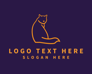 Pedigree - Kitty Cat Pet logo design