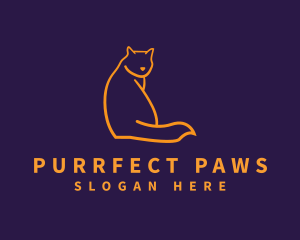 Kitty - Kitty Cat Pet logo design