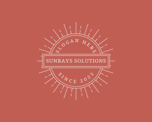 Specialty Shop Sunrays logo design