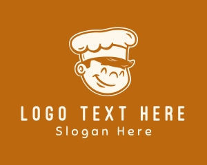 Pastry Chef - Kid Chef Character logo design