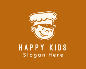 Kid Chef Character logo design