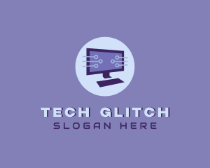 Cyber Tech Computer logo design