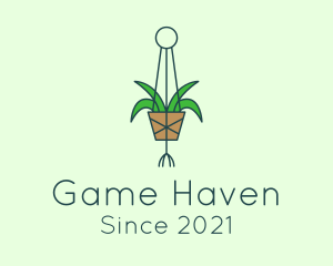 Home Styling - Hanging Garden Plant logo design