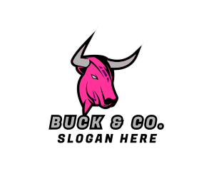 Horn Bull Gaming logo design