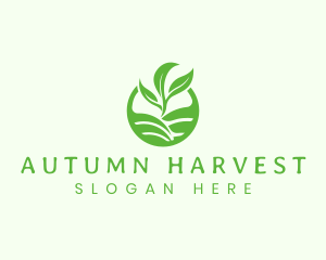 Agriculture Harvest Plant logo design