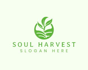 Agriculture Harvest Plant logo design