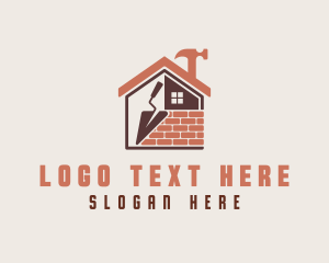 Carpentry - House Construction Carpentry Tools logo design