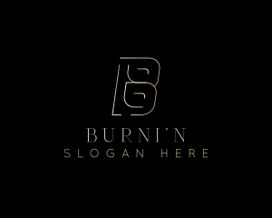 Elegant Premium Luxe Letter B logo design