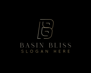 Elegant Premium Luxe Letter B logo design