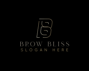 Elegant Premium Luxe Letter B logo design