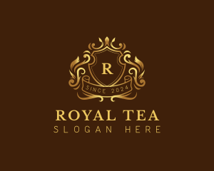 Shield Royal Crown logo design