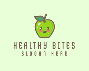 Happy Apple Fruit  logo design