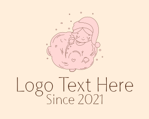 Family - Baby Girl Sleepwear logo design
