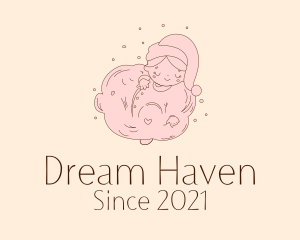 Baby Girl Sleepwear  logo design