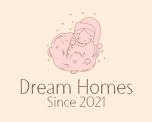 Baby Store - Baby Girl Sleepwear logo design