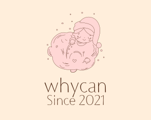 Pediatrician - Baby Girl Sleepwear logo design