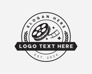 Motion Graphics - Movie Film Strip logo design