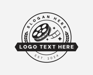 Film - Movie Film Strip logo design