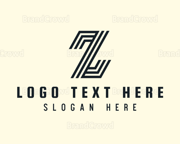 Stripe Commerce Business Letter Z Logo