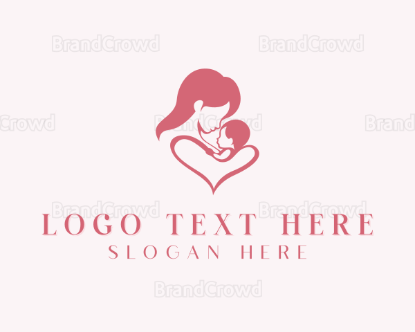 Mother Baby Parenting Logo