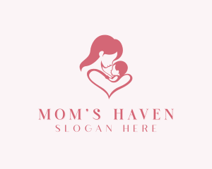 Mother Baby Parenting logo design