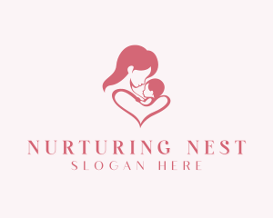 Parenting - Mother Baby Parenting logo design