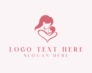 Pediatrician - Mother Baby Parenting logo design