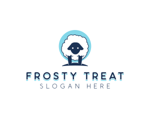 Fluffy Sheep Wool logo design