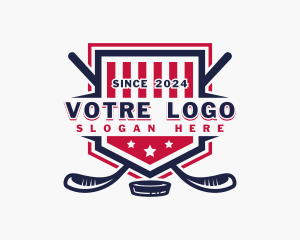 Athletics - Hockey Club Tournament logo design