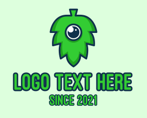 View - Leaf Video Camera logo design