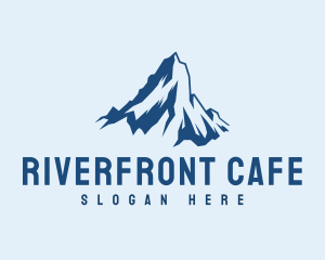 Riverside - High Ice Mountain logo design