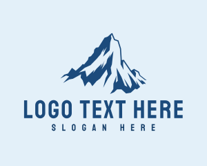 Mountain - High Ice Mountain logo design