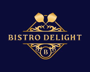 Luxury Wine Liquor logo design