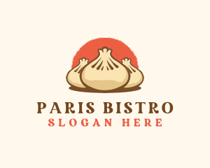 Gyoza Cooking Cuisine logo design