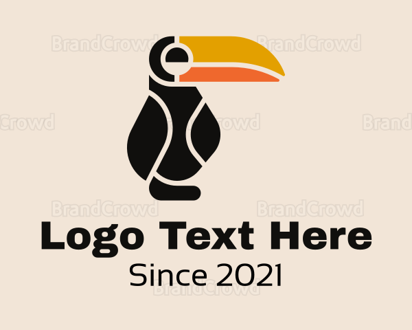 Toucan Bird Aviary Logo