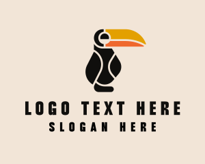 Avian - Toucan Bird Aviary logo design