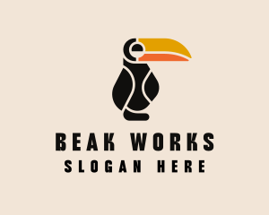 Toucan Bird Aviary logo design