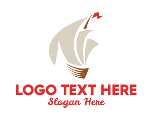 Icon - Abstract Ship Icon logo design