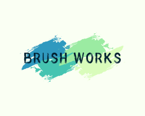 Brush - Modern Painting Brush logo design