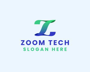 Software Tech Letter Z logo design