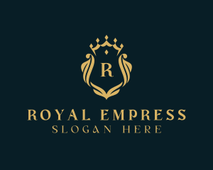 Royal Crown Shield logo design