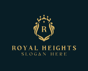 Royal Crown Shield logo design