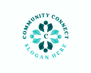 People Foundation Community logo design