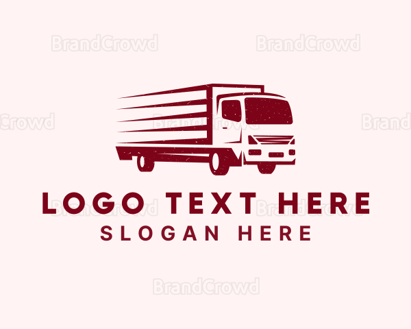 Delivery Truck Transport Logo