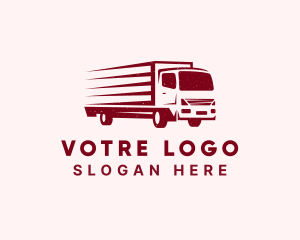 Delivery Truck Transport Logo