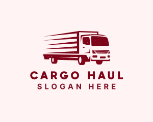 Delivery Truck Transport logo design