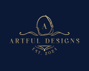 Sewing Alteration Needle logo design