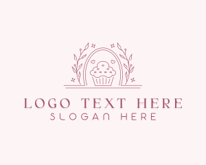 Baker - Cupcake Patisserie Baking logo design