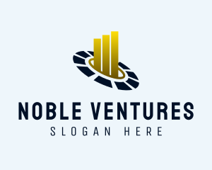 Business Investment Trade logo design