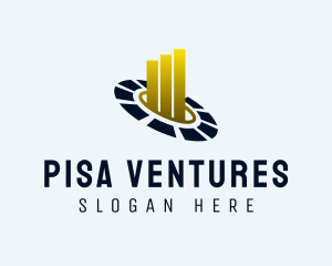 Business Investment Trade logo design